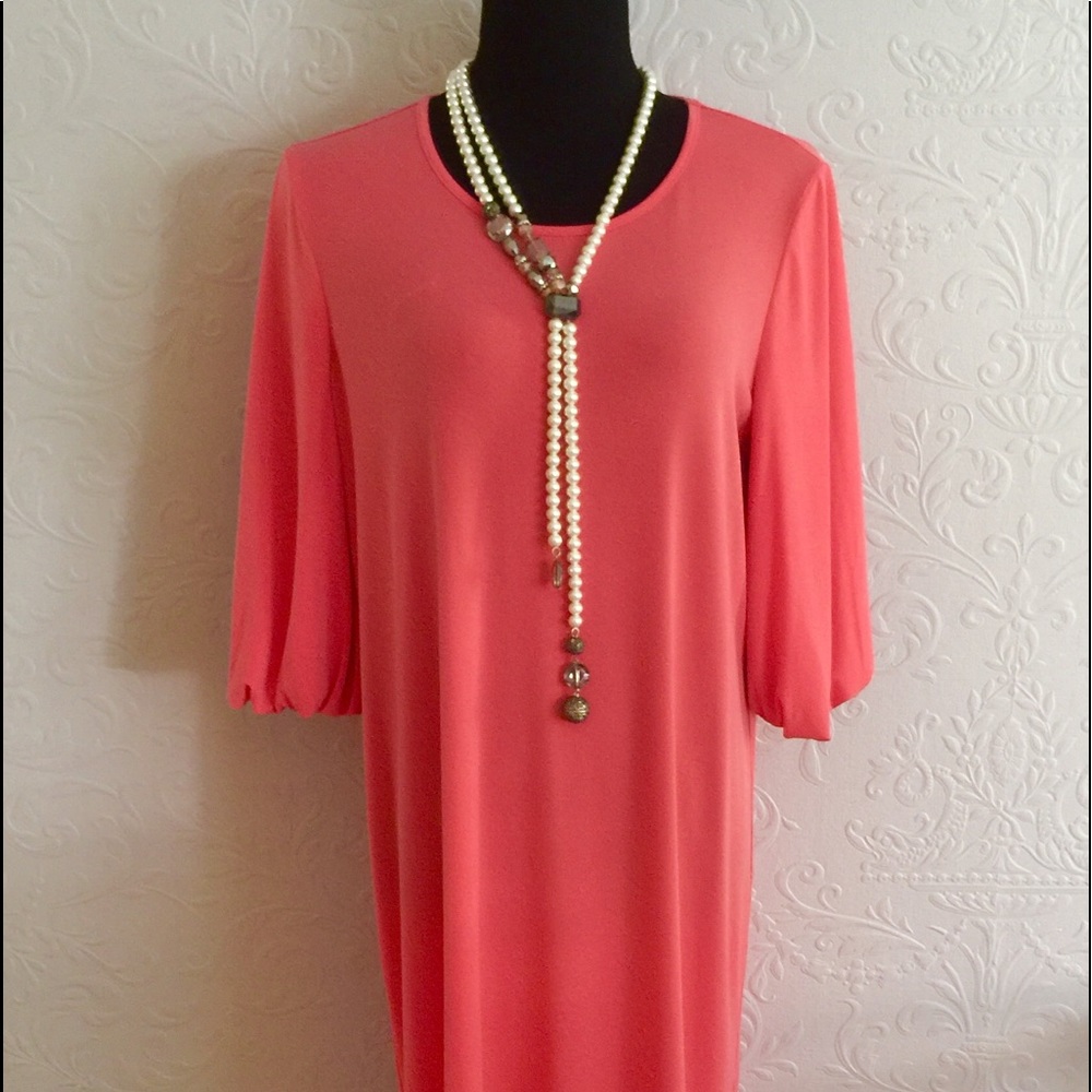 London Times Coral Dress